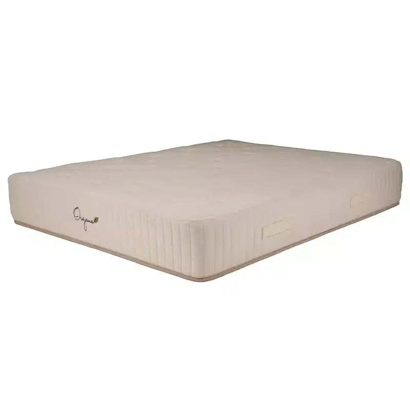 HomeStock Organa Plush 10 in. Latex Pocket Spring Mattress, Beige