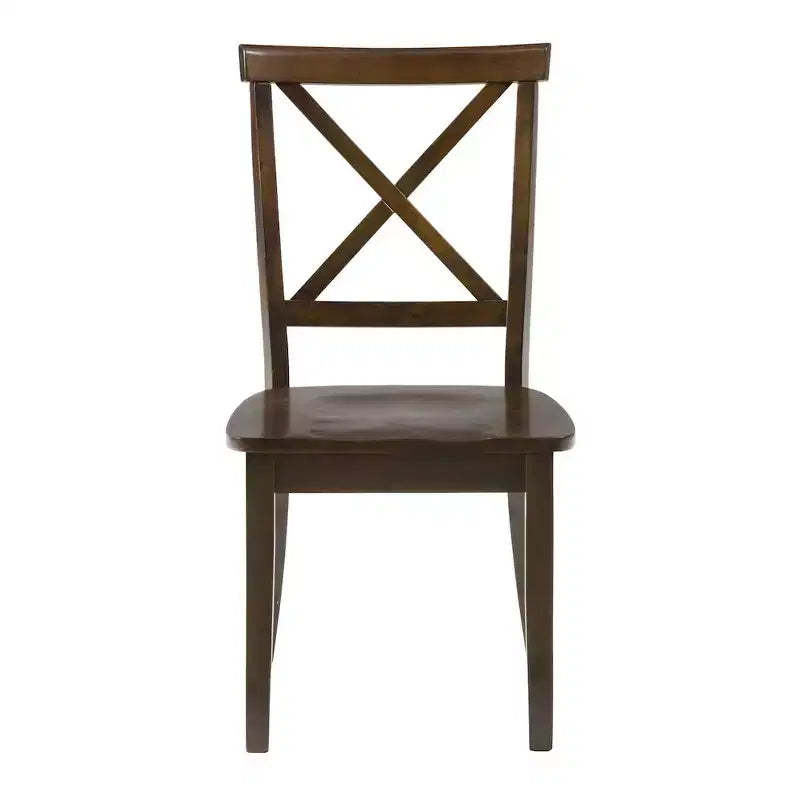 Jofran,Richmond Cherry X Back Dining Chair (Set of 2)