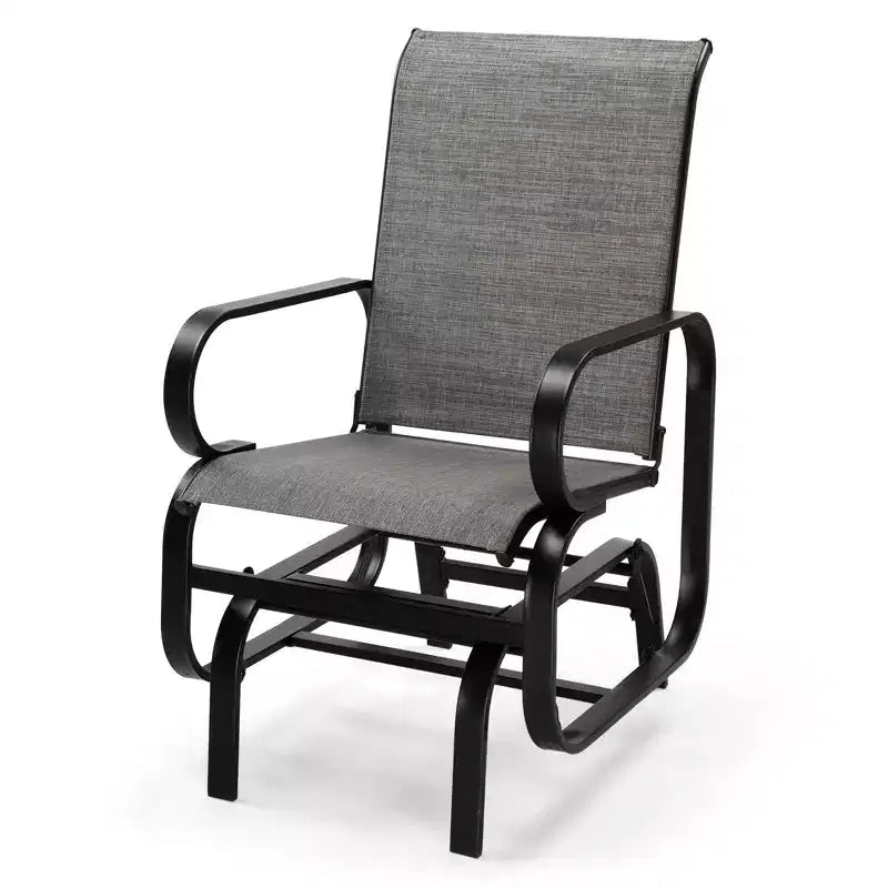 Karl Home | Iron Frame Textilene-clothed Patio Glider
