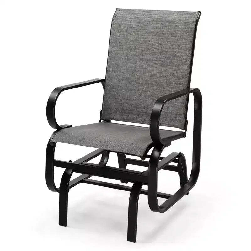 Karl Home | Iron Frame Textilene-clothed Patio Glider