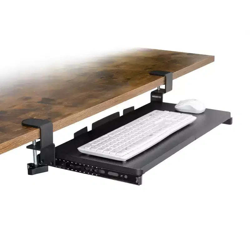 Clamp-on Keyboard Tray 24 x 11