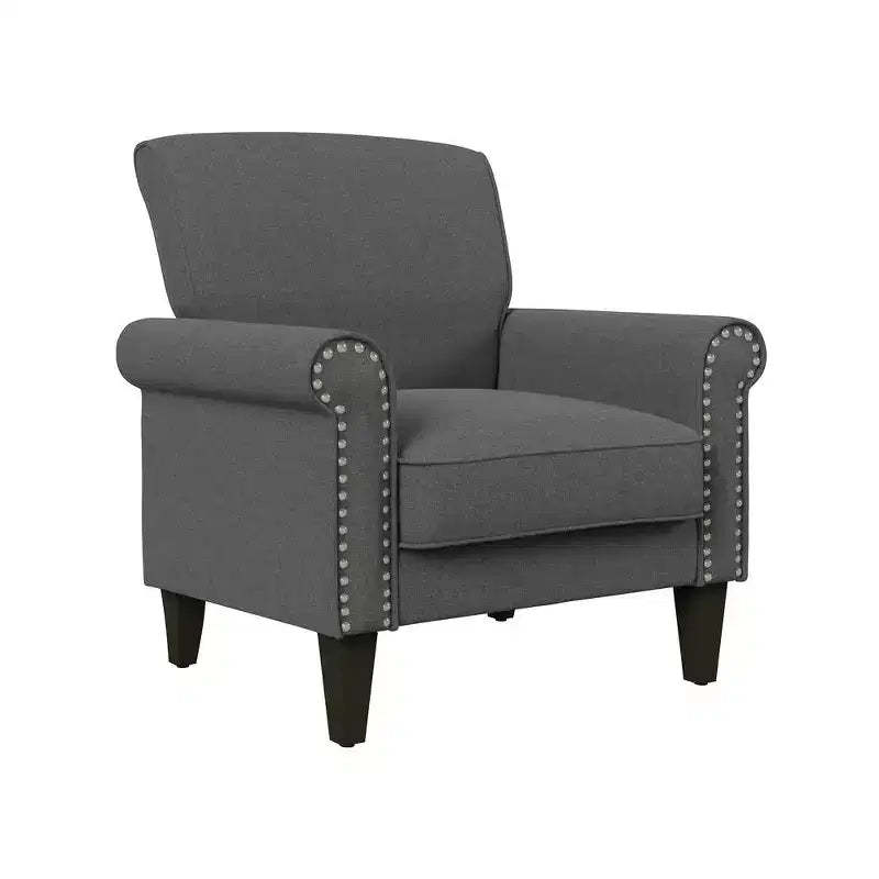 HL Home,Traditional Armchair with Nailheads