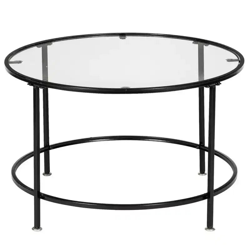 Raina Glass Top Coffee Table