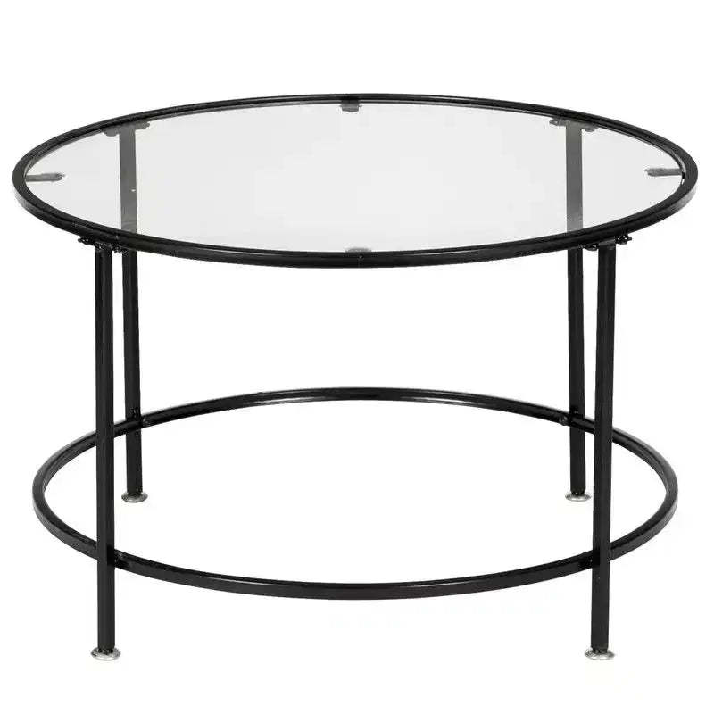 Raina Glass Top Coffee Table