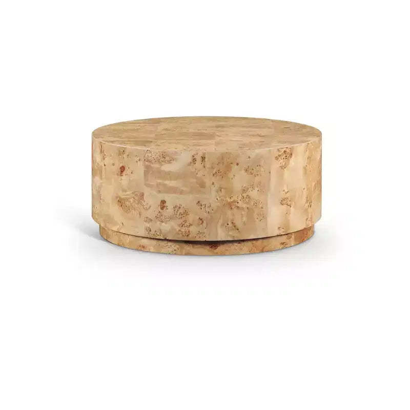 Meridian Furniture,Burl Natural Ash Coffee Table