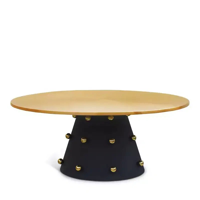 Meridian Furniture,Raven Black / Gold Coffee Table