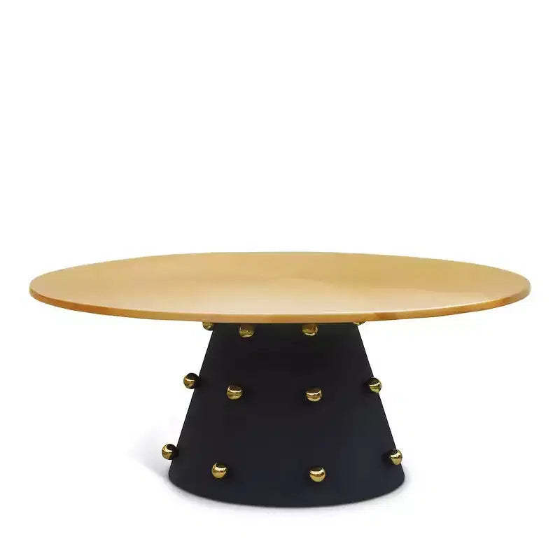 Meridian Furniture,Raven Black / Gold Coffee Table