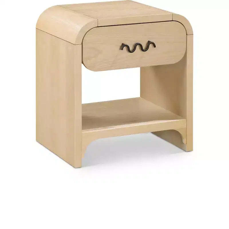 Meridian Furniture,Hayes Natural Night Stand / Side Table