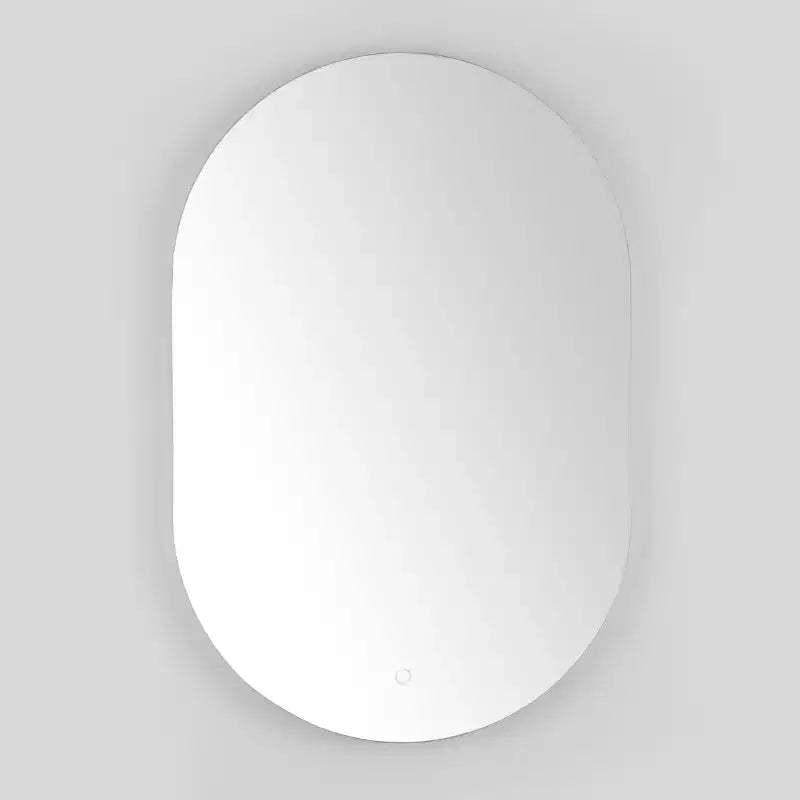 Jax 24 Aluminum LED Oval Mirror - LMR1007 - White - Safavieh