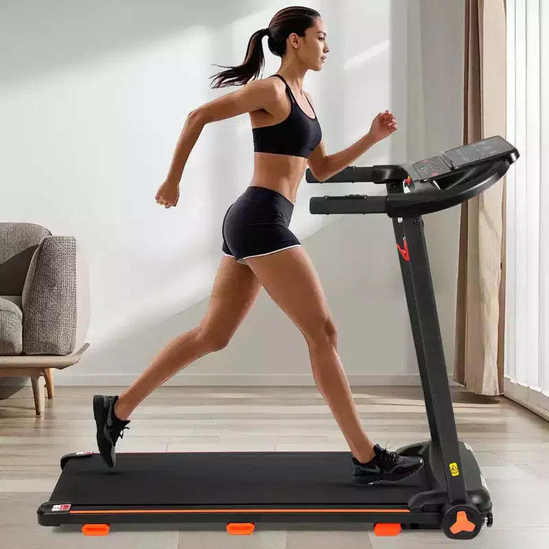 Whisen Home Folding Exercise Machine with Cushioned Platform
