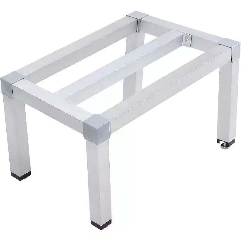 Aluminum Dunnage Rack Weight Capacity Off-Floor Storage Shelf for Grocery Stores & Kitchens