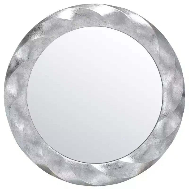 Winterrose Mirror - 33 x 33 - MRR3059 - Silver - Safavieh