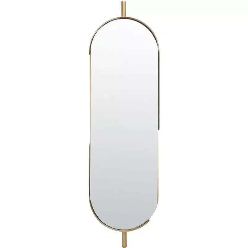 Nicoli Mirror - 12 x 43 - MRR3051 - Brass - Safavieh