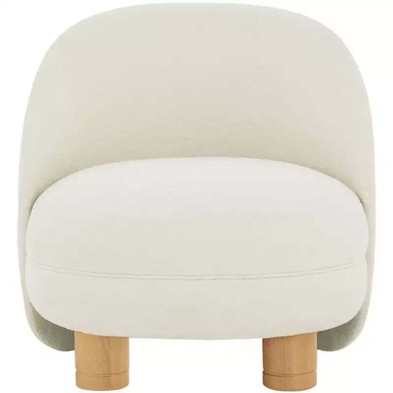Gracelyn Boucle Accent Chair - SFV5123 - Ivory/Natural - Safavieh Couture