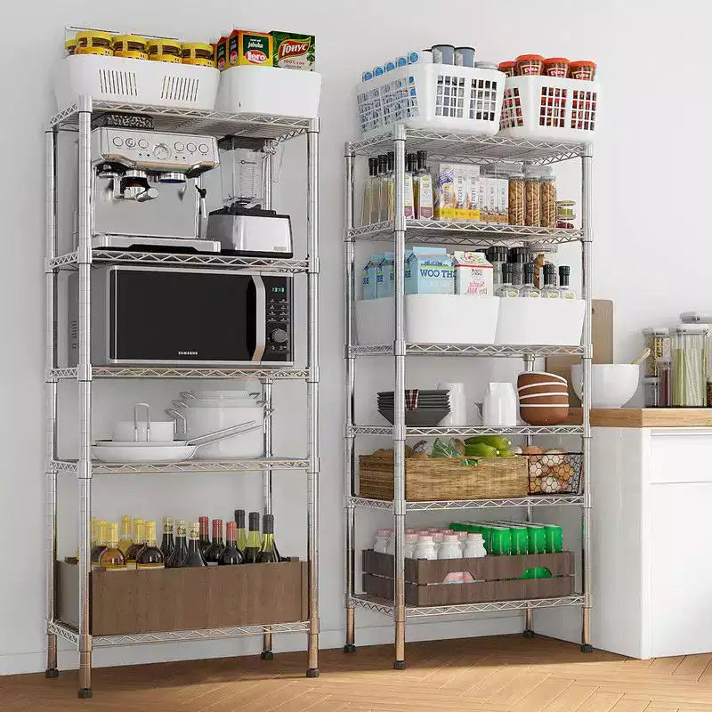 Karl Home 62.6 in.W Metal Shelving Unit
