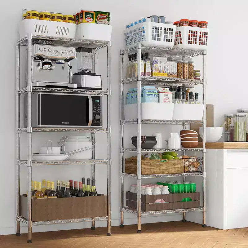 Karl Home 62.6 in.W Metal Shelving Unit