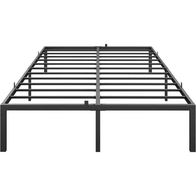 6 Inch Full Metal Bed Frame with Under Bed Storage, Heavy Duty Mattress Foundation, Easy Assembly, No Box Spring Needed