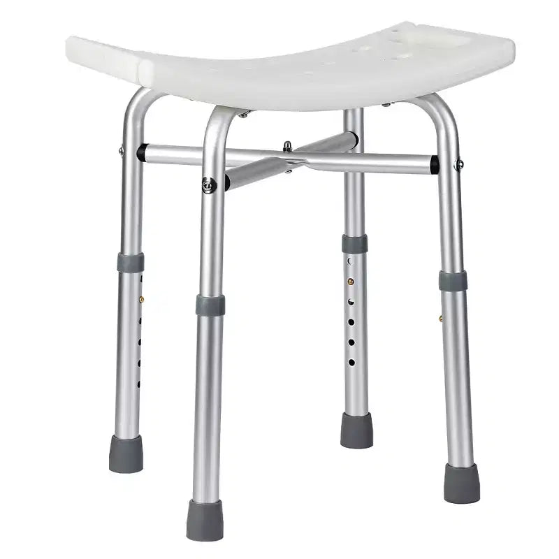 Shower Bench Shower Chair for Bathroom Bathtub with Adjustable Height Legs Bear 350 lb Capacity Slip Resistant