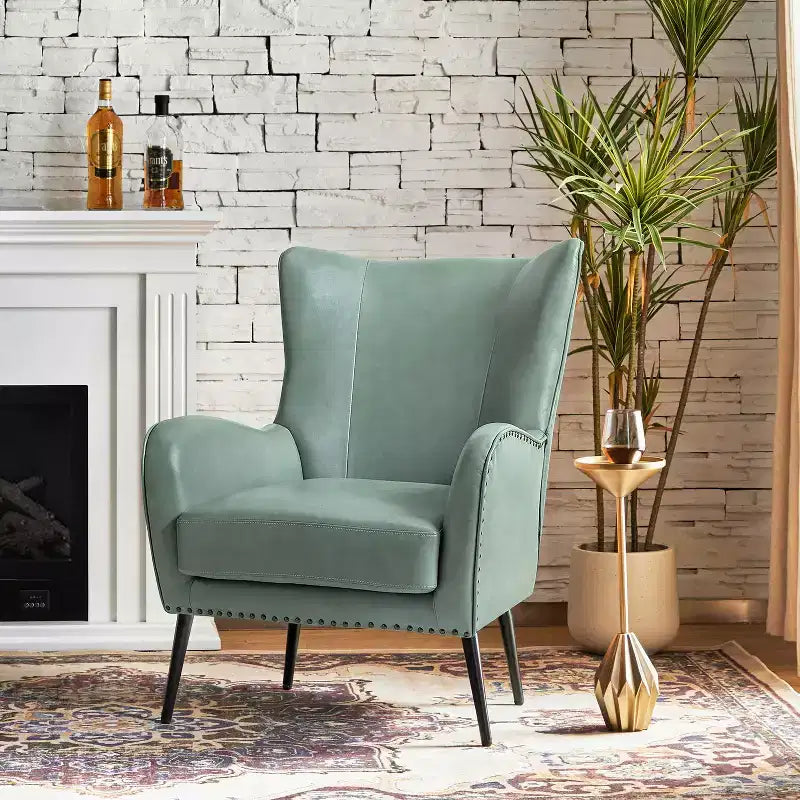 Diomedes Modern Armchair with Metal Legs|HULALA HOME-SAGE