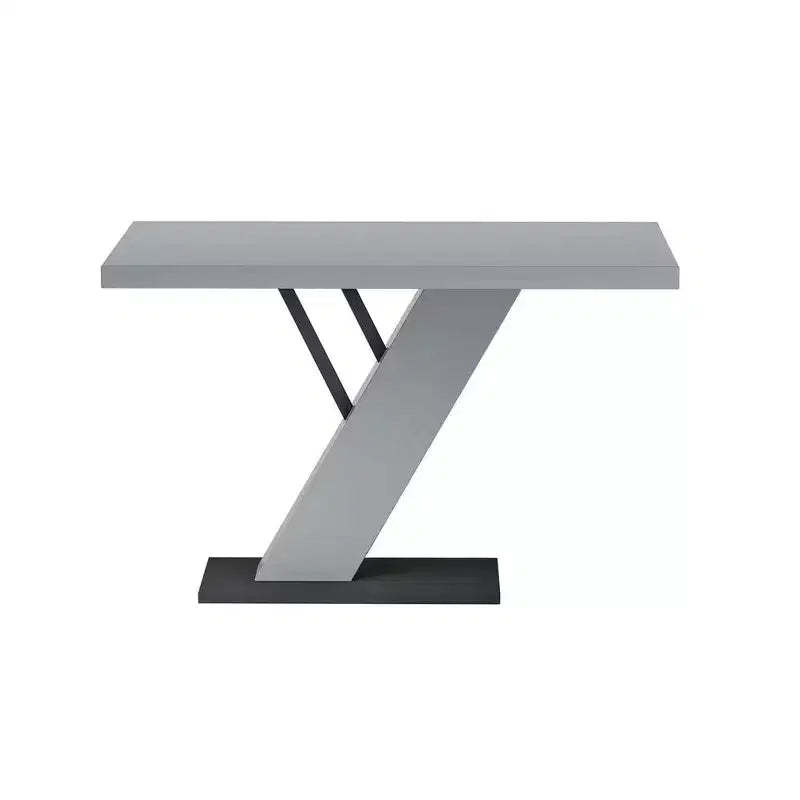 Chintaly Imports,Slanted Gray Wooden Pedestal