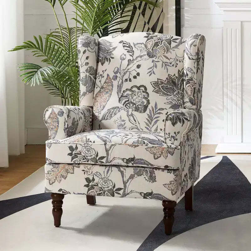 Umberto Traditional Armchair|HULALA HOME-Green