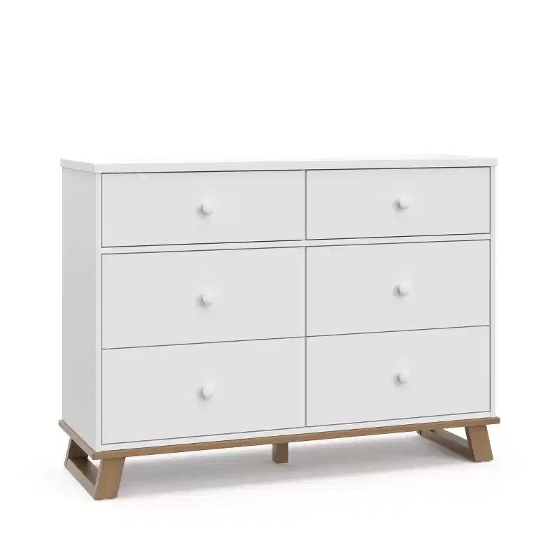 Storkcraft Modern 6-Drawer Double Dresser