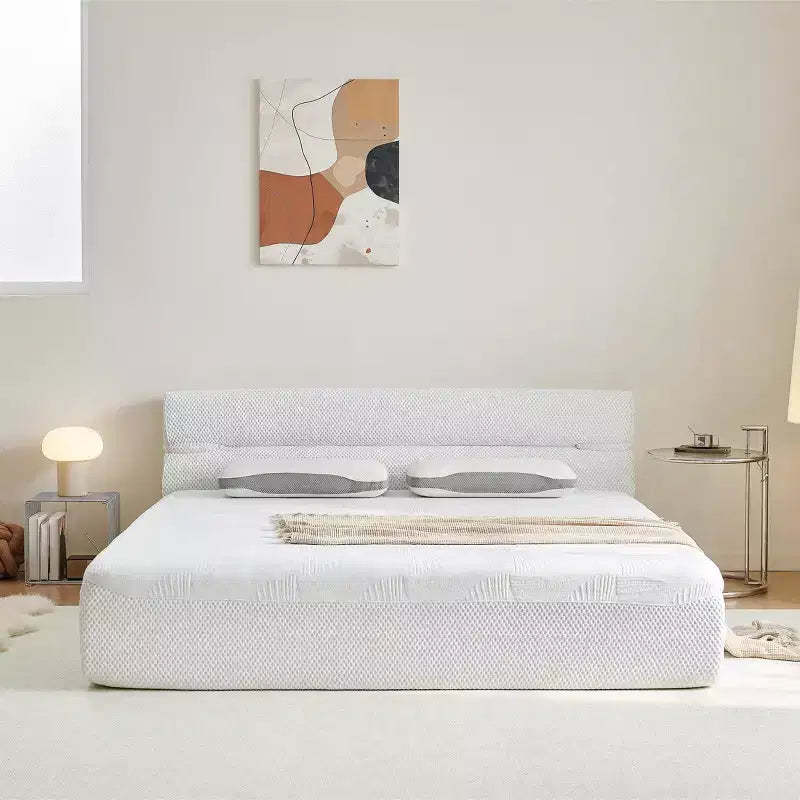 GDFStudio Christelle Contemporary Upholstered Mattress Bed