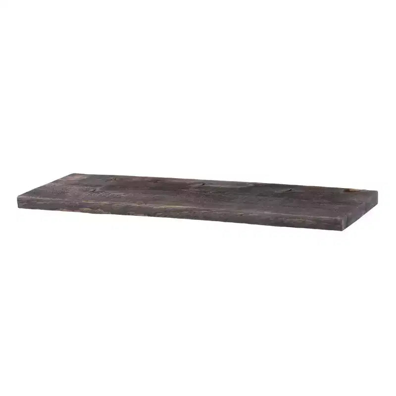 RESTORE Boulder Black 24 in. Wood Shelf (Wood Only) by Pipe Decor