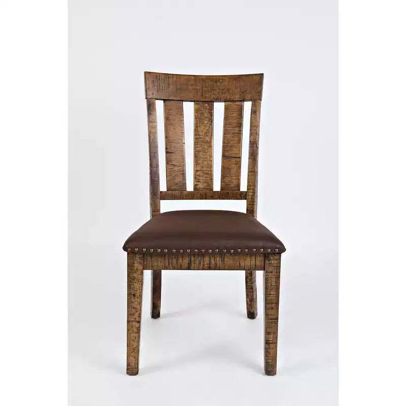 Jofran,Distressed Industrial Distressed Wood Dining Chair