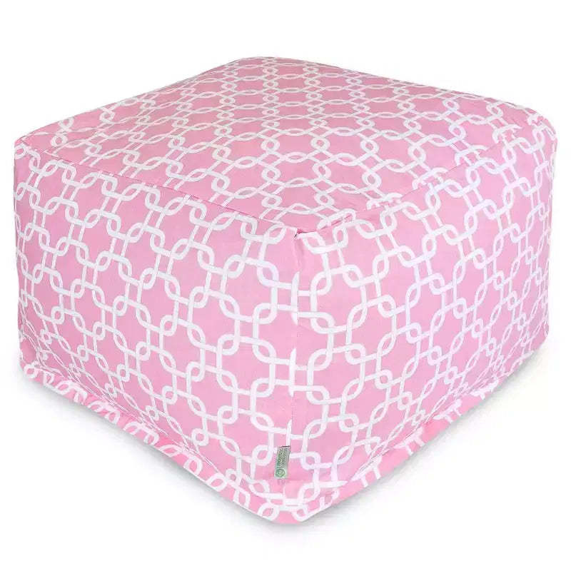 Majestic Home Goods,Ottoman Pouf Links Soft