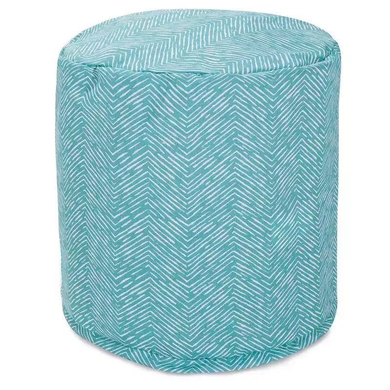 Majestic Home Goods,Pouf South West Teal