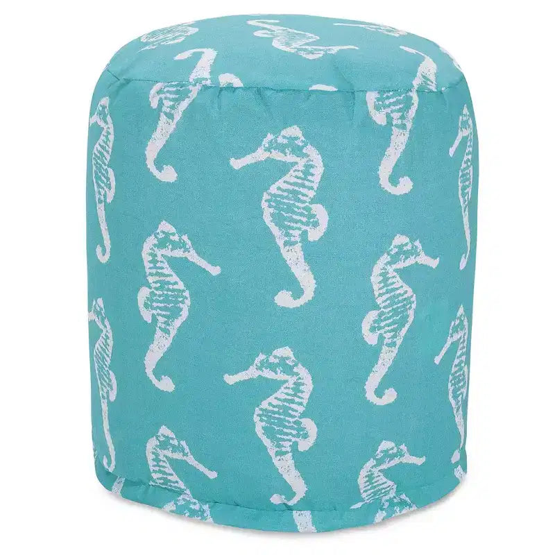 Majestic Home Goods,Pouf Sea Horse