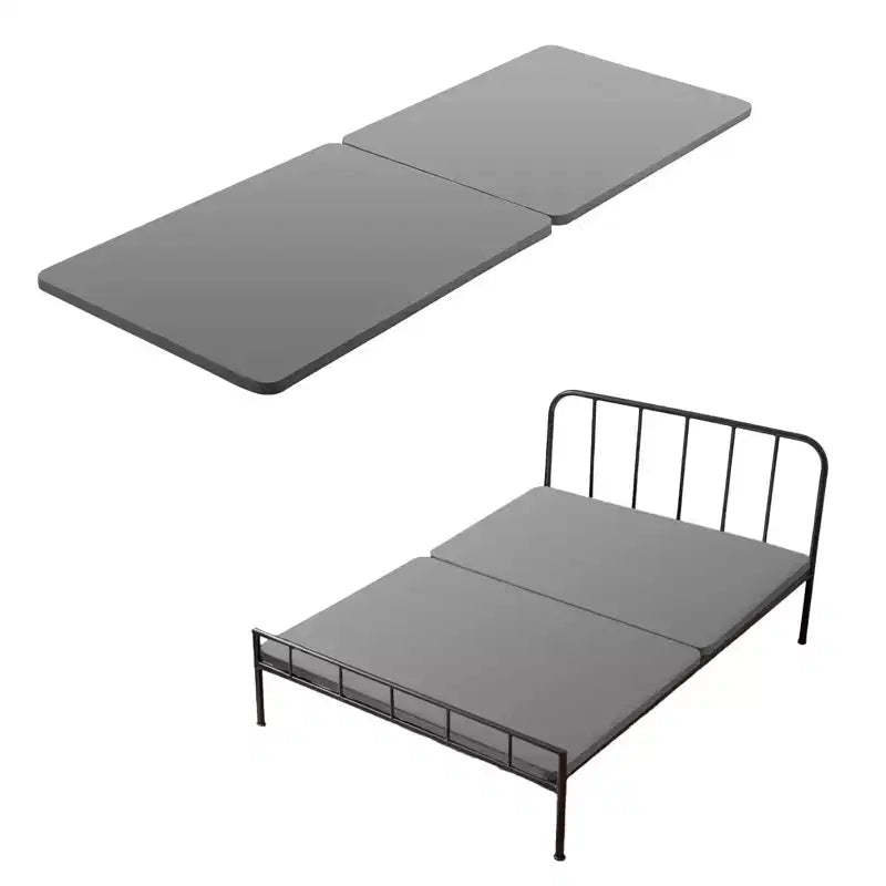 VEVOR Full Size Bunkie Board, 1.5 in Bed Board Slats with 200D Oxford Cloth, Wooden Mattress Support for Full Size Bed, 2 Piece, Gray