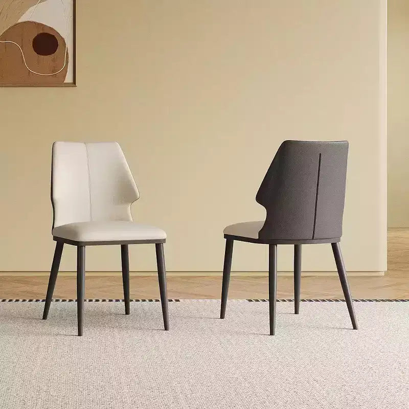 Set of 2 Dining Chairs Upholstered Dinner Chairs Armless Chairs Accent Chairs - Modernluxe