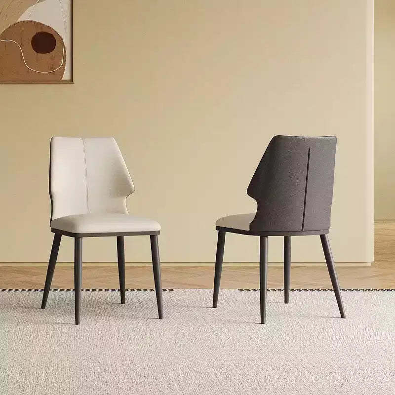 Set of 2 Dining Chairs Upholstered Dinner Chairs Armless Chairs Accent Chairs - Modernluxe