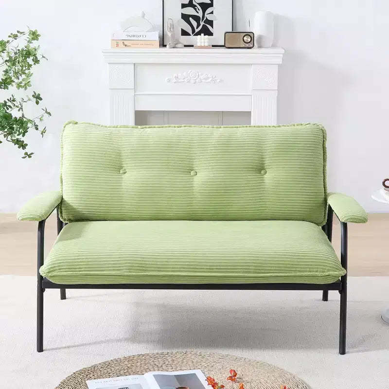 MAYEERTY 53 Inch Green Sofa Easily Handing Various Scenarios for Small Apartment Living Room Bedroom