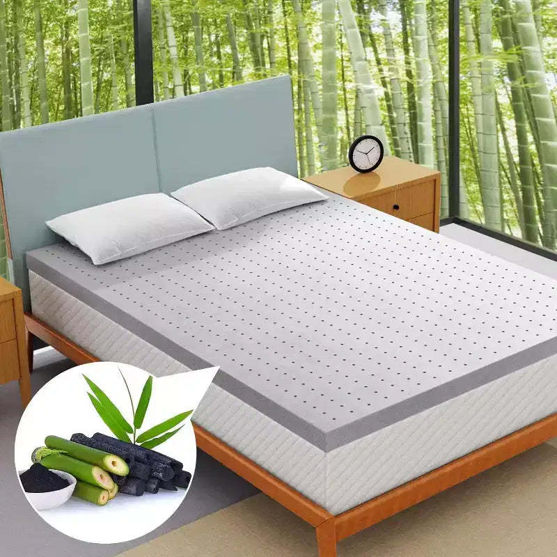 Okak Full/King Size Mattress, Cooling Sleep Memory Foam Mattress with Gel Foam, Pressure Relieve Foldable Mattress for Home, Hotel