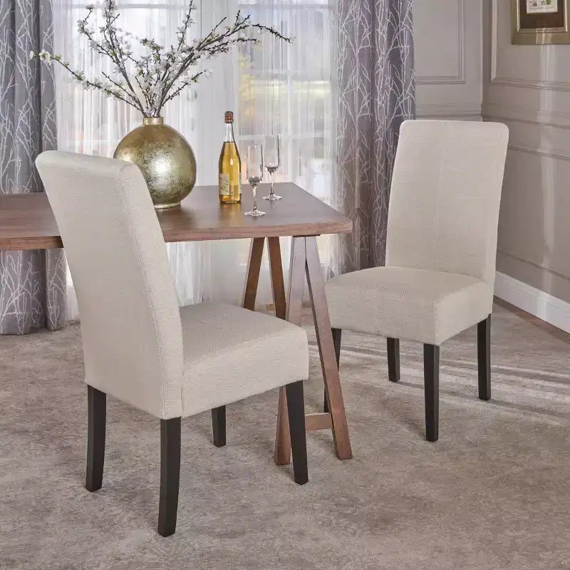 Christopher Knight Home Brooks Modern Upholstered Dining Chairs (Set of 2)