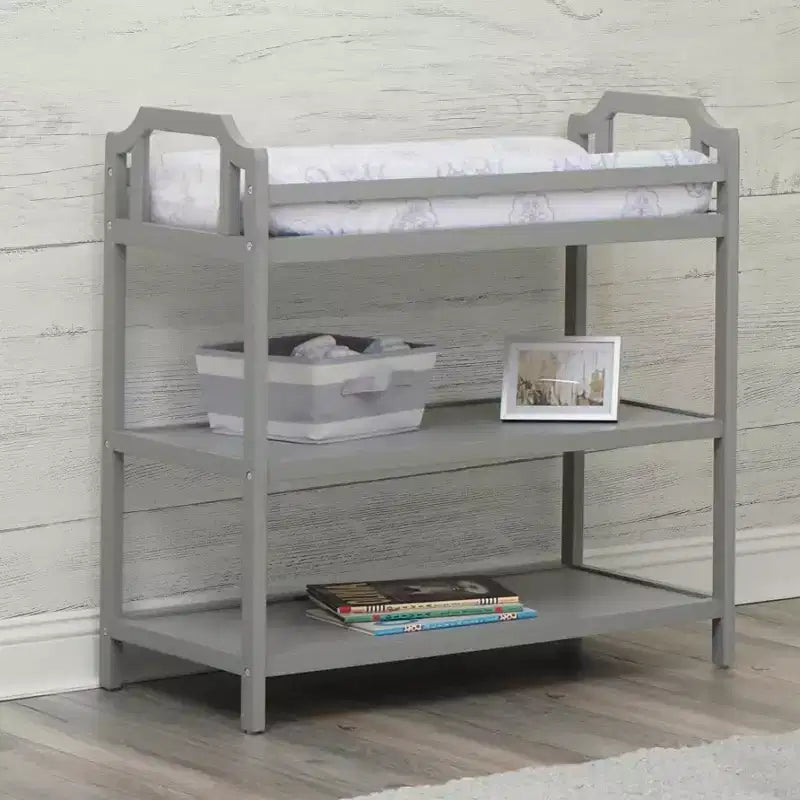 Whisen Suite Baby Changing Table, Solid Wood Build, Non-Toxic Finish & Perfect Match for Baby Crib
