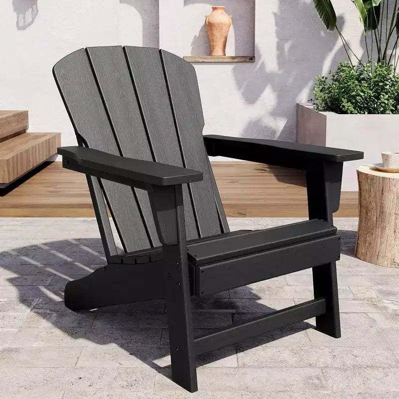 COZONY Adirondack Chair, HDPE Outdoor Chair with Heavy Duty Capacity, Weather Resistant Patio Chair for Lawn and Garden