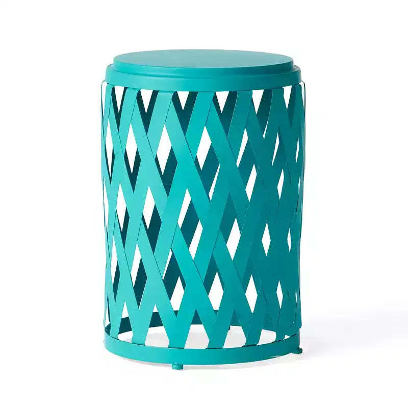Modern Accent Side Table, Multi-function Outdoor End Table No Assembly Required
