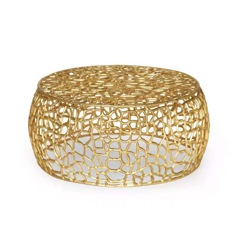 Living Room Mesh Coffee Table for Contemporary Spaces