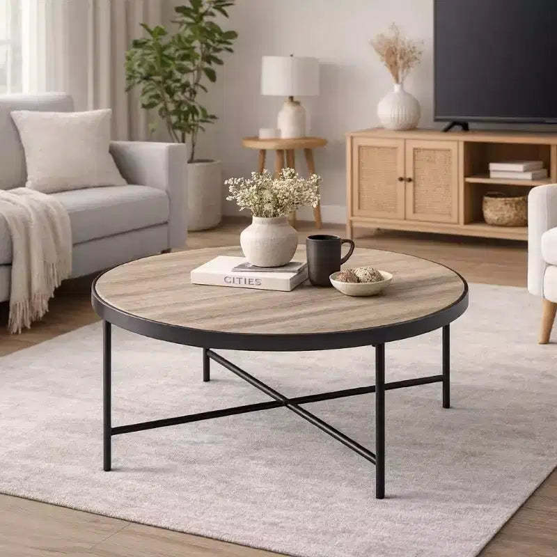 Royal Hampton Coffee Table, Weathered Oak Brown