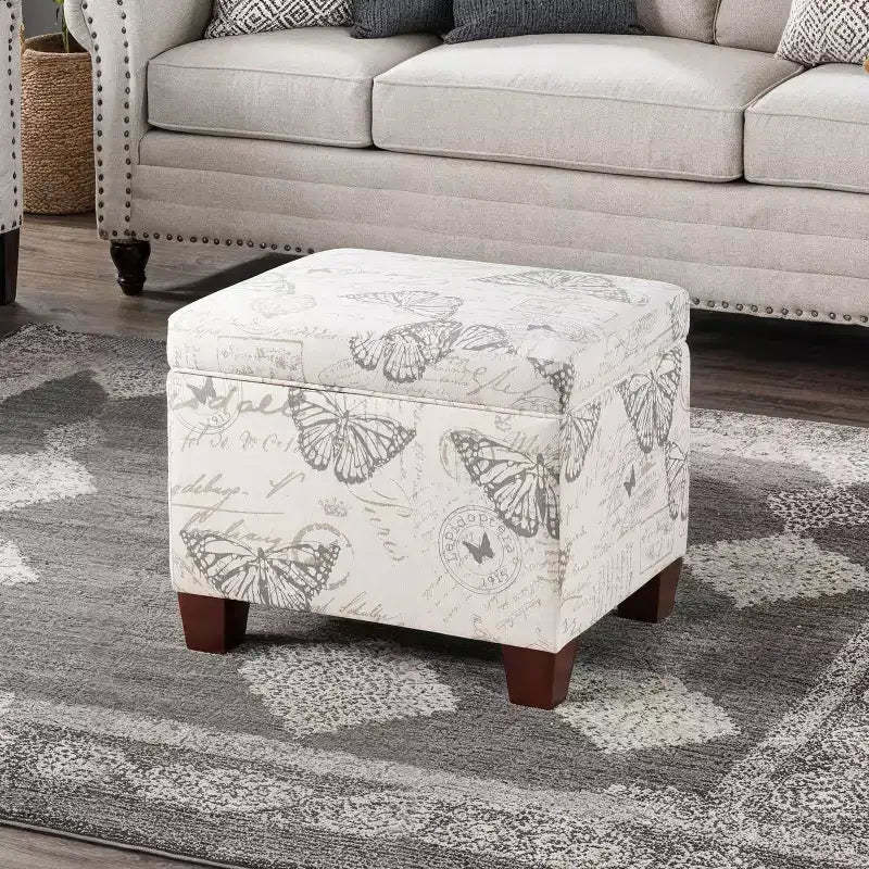 HomeStock Madison Storage Ottoman