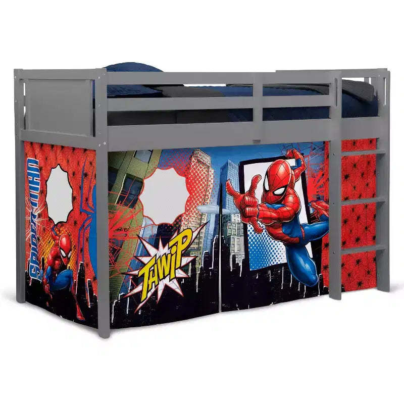 Delta Children Spider-Man Bed Tent for Loft Bed