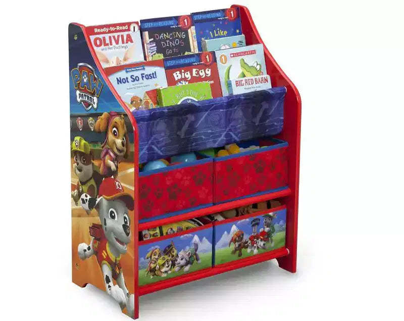 Delta Children PAW Patrol Bookshelf & Toy Organizer