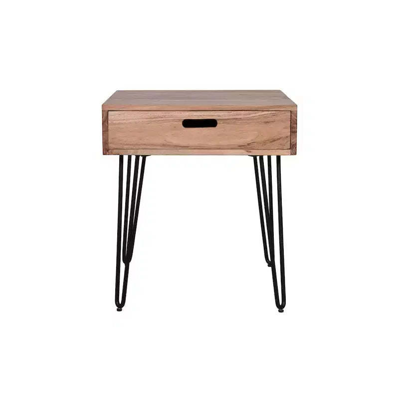 Jofran,Rollins Solid Acacia End Table