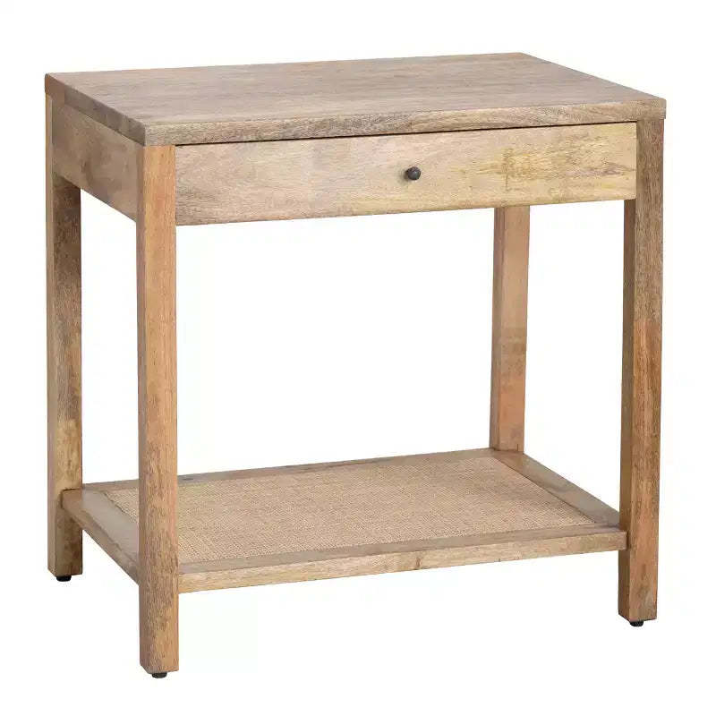 Crestview Collection Rectangle Brown Solid Wood Accent_End Table