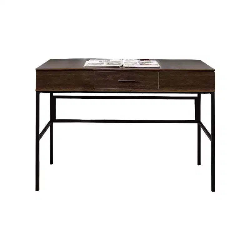 Royal Hampton Writing Desk with Lift Top Storage and USB Plugin, Brown
