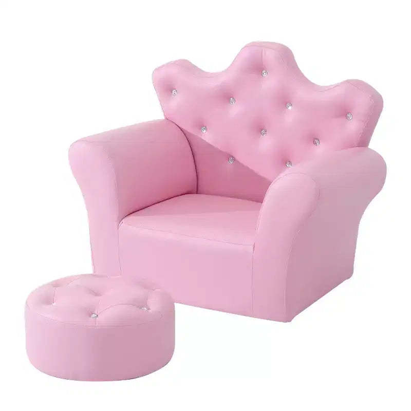 Kids Sofa Set with Footstool